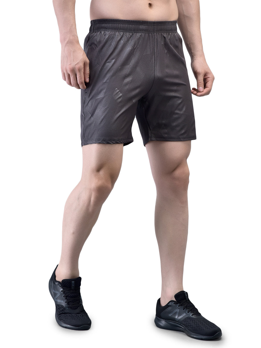 Dynamic Hex Dark Grey Shorts