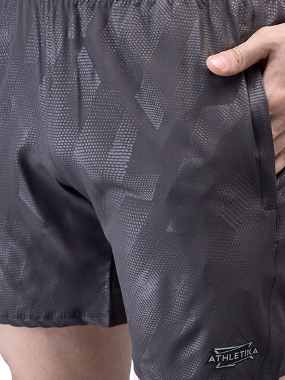 Dynamic Hex Dark Grey Shorts