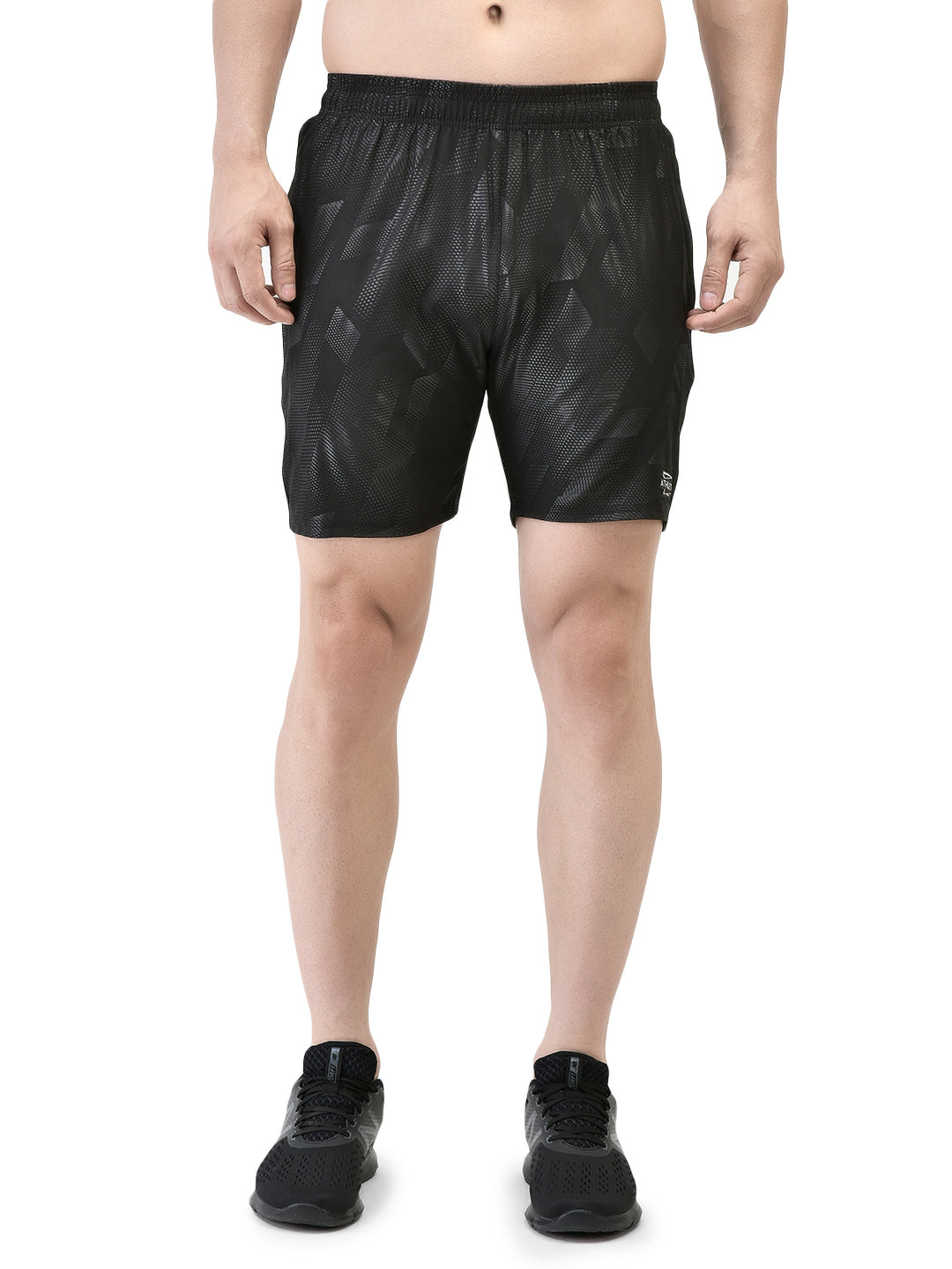 Dynamic Hex Black Shorts