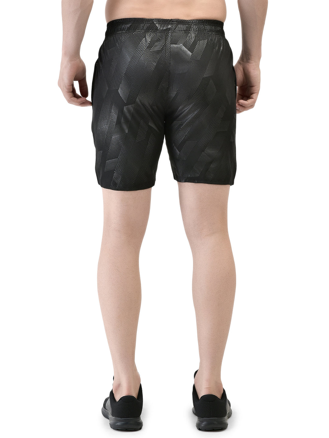 Dynamic Hex Black Shorts